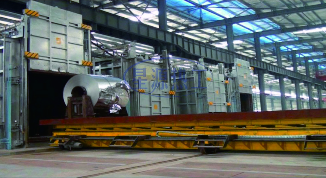 Large aluminum annealing furnace